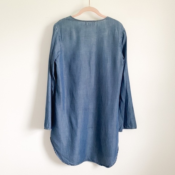 Cloth & Stone Chambray Shift Dress - Picture 8 of 8